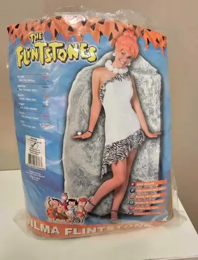 Medium (size 10-14) Wilma Flinstone Costume, View more