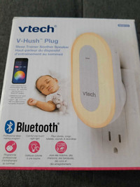 Vtech v-hush plug, sleep trainer soother speaker. Works with a d