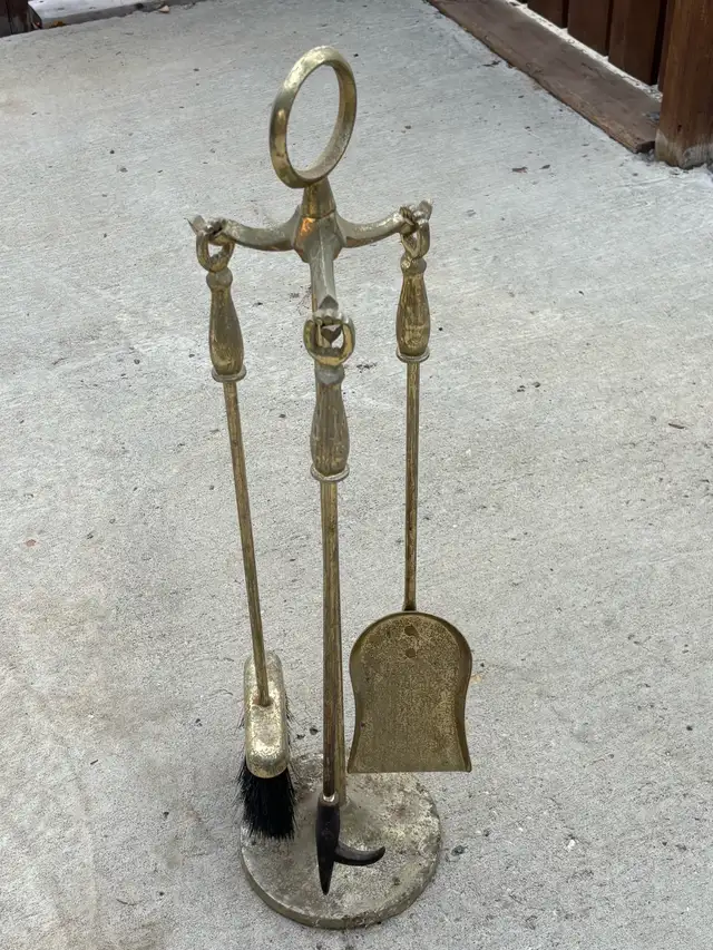 4-Piece Fireplace Toolset