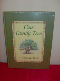 New Our Family Tree Book – Keepsake Sealed packaging unopened