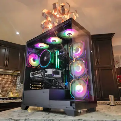 Custom Gaming PC - Ryzen 7 5800x / RTX 4060 / 16GB RGB RAM, View more
