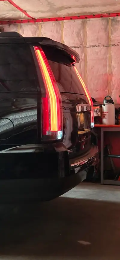 2015-2020 YUKON OR TAHOE VLAND ESCALADE STYLE TAIL LIGHTS, ALL LED. NEW IN THE BOX ONLY HAD THEM INS...