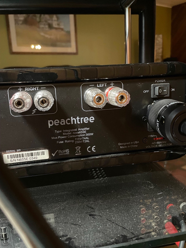 Amplificateur (intégré) Peachtree nova 65 SE dans Chaînes stéréo  à Victoriaville - Image 4