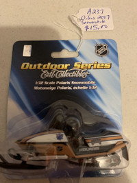 Edmonton Oilers Mini Snowmobile Polaris Booth 277