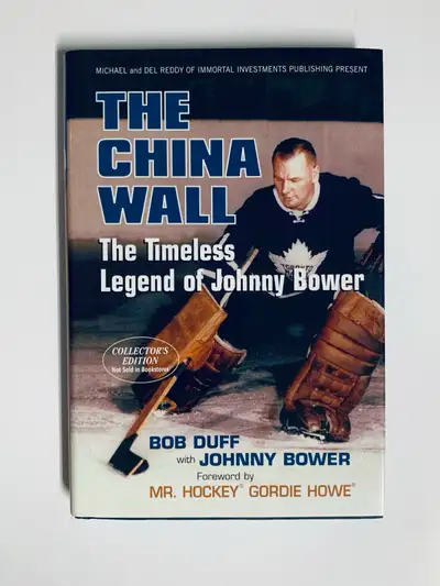 Johnny Bower - The China Wall (Signed Book), View more