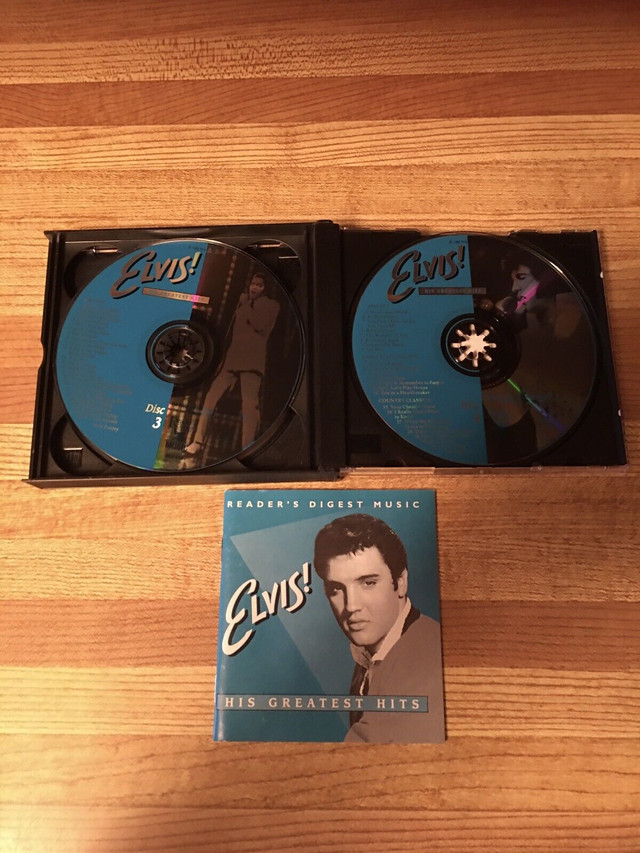 CD SET-ELVIS PRESLEY-4 DISC GREATEST HITS in CDs, DVDs & Blu-ray in City of Toronto - Image 4