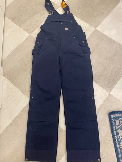 Brand New Carhartt Women's Insulated Overalls Dark Navy Blue - M, View more