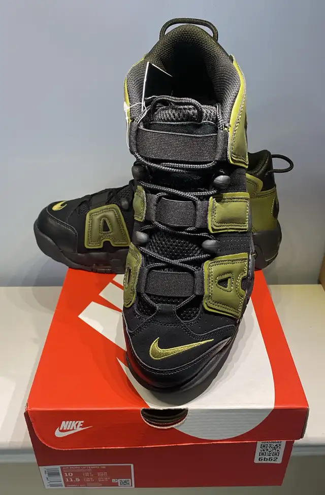 SOLD - Nike Air More Uptempo Rough Green - 10M in Men's Shoes in City of Toronto - Image 3