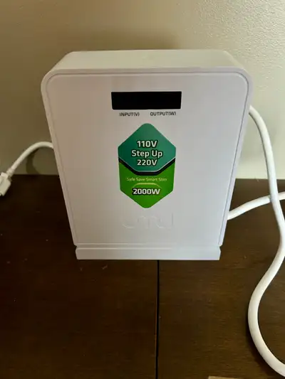Used for a few months while I got my appliances switched over from the UK to CDN. Works perfectly to...