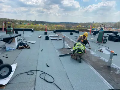 Flat/ commercial roofers needed, View more
