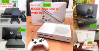 Xbox One S ⎮ X ⎮ Original 《 $180 ~ $350 》CIB in Box !