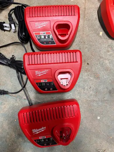 Milwaukee & Ridgid Battery Chargers, View more