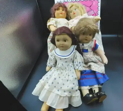 1933 16" CLOTH MME ALEXANDER LITTLE WOMEN DOLLS JO BETH AMY MEG, View more