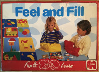 Devinez les formes (Feel and Fill) jeu tactile et sensoriel