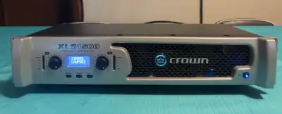Crown XLS 1500 Amplifier, View more