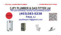 Plumbing&Gas Service/quality/fair rate/24Hrs:(403)383-5238