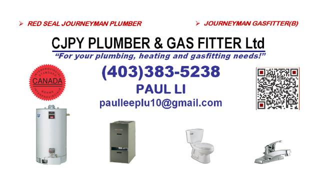 Plumbing&Gas Service/quality/fair rate/24Hrs:(403)383-5238 in Plumbing in Calgary