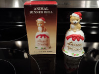 Porcelain Animal Dinner Bell