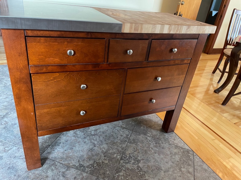 Îlot de cuisine Canadel Mobilier de salle à manger et cuisine Ville