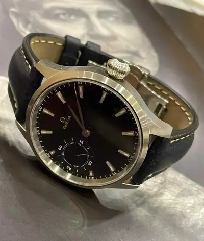 Omega pocket watch conversion, View more