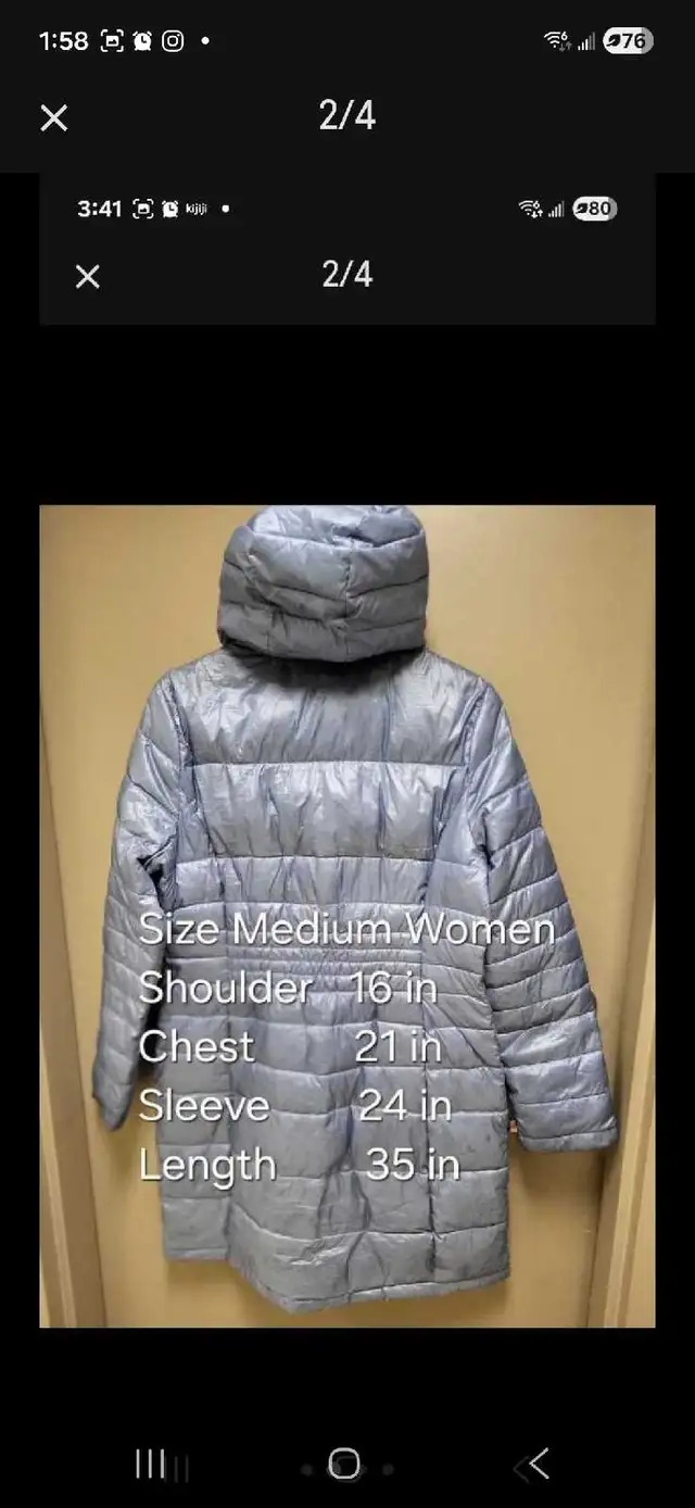 ​Calvin Klein Women Packable Puffer Jacket - 0°F Warmth Factor-1 in Women's - Tops & Outerwear in City of Toronto - Image 3