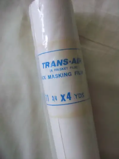 Masking film, 11 3/4" x 4 Yds, new, $20.