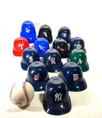 20 Mini Laich Baseball Caps / Blue Jays / Yankees / Sox 