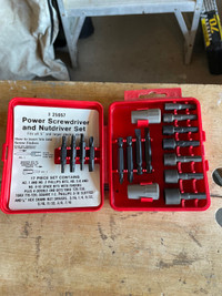 Power Screwdriver  and Nut Set