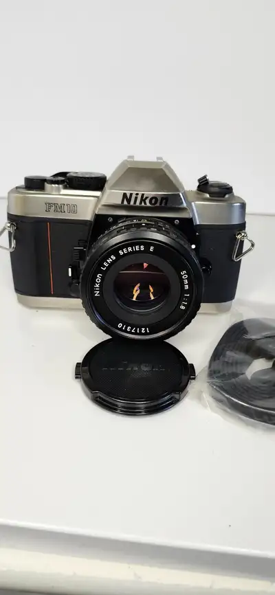 Vintage Nikon FM10 (CLA'd) Film Camera, View more