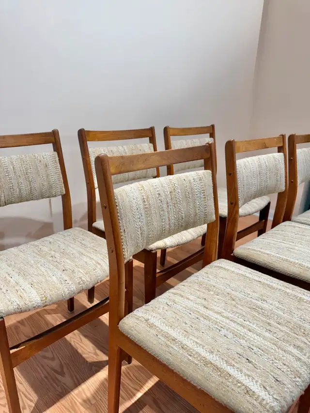 Mid Century Teak Dining Chairs 62864365919873123