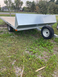 Double Snowmobile Trailer New 2022 never used