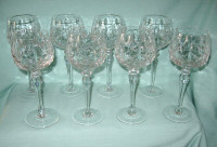LOT DE ONZE  COUPES   CRYSTAL LOT OF ELEVEN  FOOTED GLASSES