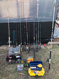 Fishing rods and gear