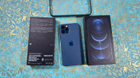 Excellent Condition Pacific Blue iPhone 12 Pro 128gb With box an
