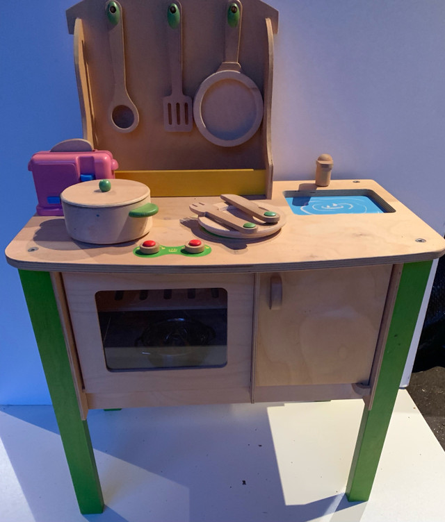 kids wooden kitchen in Toys & Games in Oakville / Halton Region