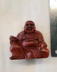 Wooden mini buddha