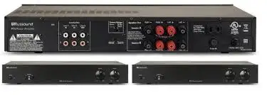 russound Stereo dual-source power amplifier LIST pro audio audiophile sturdio recording equipment
