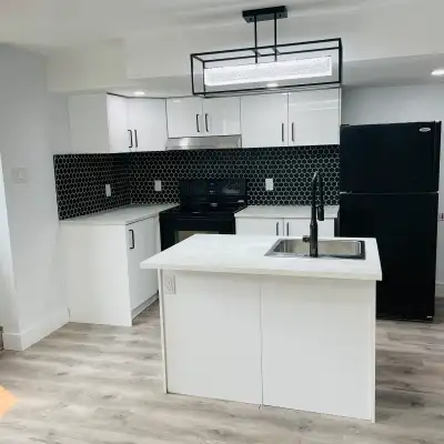 two bedroom Legal basement apartment for rent