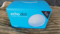Echo Dot (5th Gen, 2022 release) with clock | Smart speaker Blue
