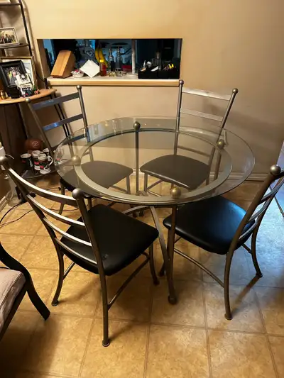 5 peice dining room set, View more