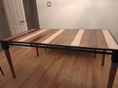 Rustic Wood dining table, View more