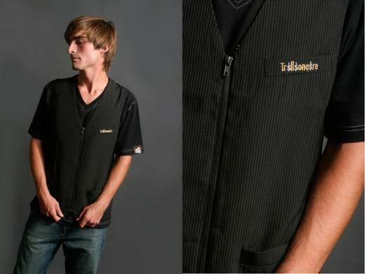 LIQUIDATION 75% OFF Mens DESIGNER Vest - Zipper with 3D Emb #8B in Other in Delta/Surrey/Langley