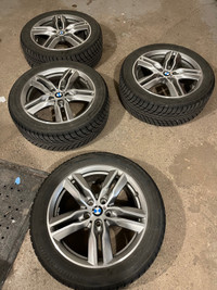 Winter tires and original BMW M sport mags