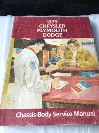 1979 CHRYSLER PLYMOUTH DODGE FACTORY SERVICE MANUAL #M1161