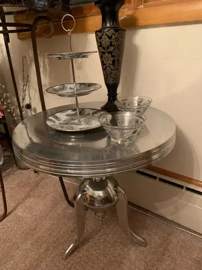 3 Tiered Serving Set, plus Two Matching Vintage Bowls for $45, View more