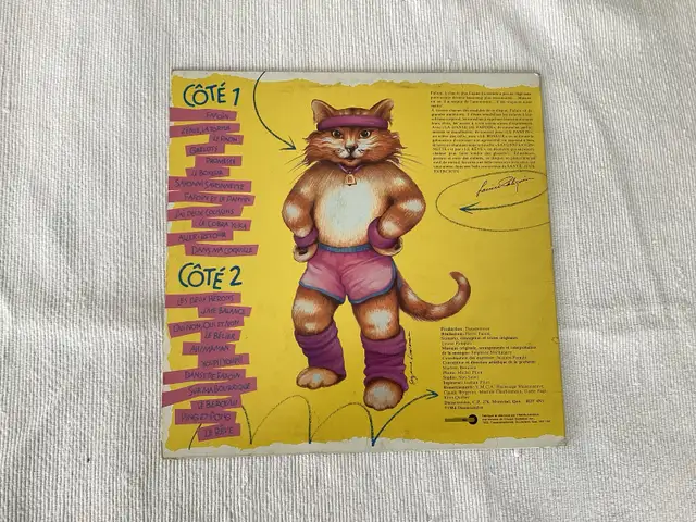 Disque vinyle 1984 : Claire Pimparé – Moi et Fafoin Vol. 1 et 2 in Arts & Collectibles in Québec City - Image 6