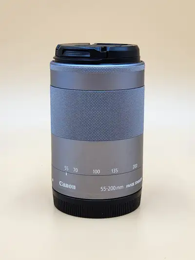 Canon EF-M 55-200mm f/4.5-6.3 IS STM Zoom Lens for EOS M, View more