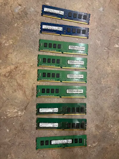 Desktop RAM (multiple sticks), View more