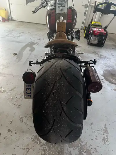 Custom 1978 Ultima 127 inch EVO 4 inch open primary 6speed right hand drive trans Fat tire conversio...