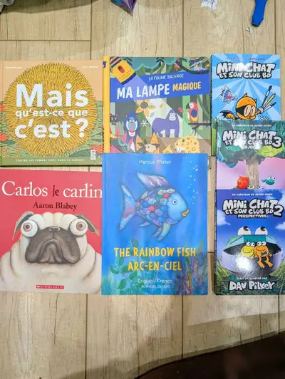 Kids books in French, View more